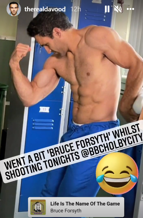 Davood Ghadami shows off his sculpted physique