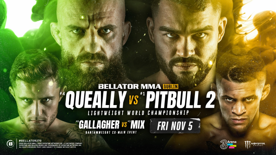 A huge main event has been set for the main event of Bellator Dublin