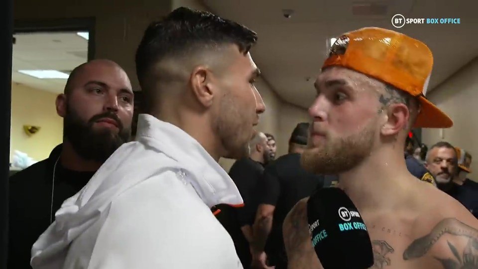 Tommy Fury and Jake Paul are seemingly on a collision course