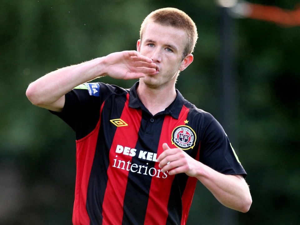  Madden faced Bolton striker Eoin Doyle during his days with Bohemians in Ireland