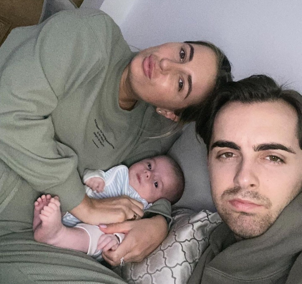 Dani and Sammy share son Santiago