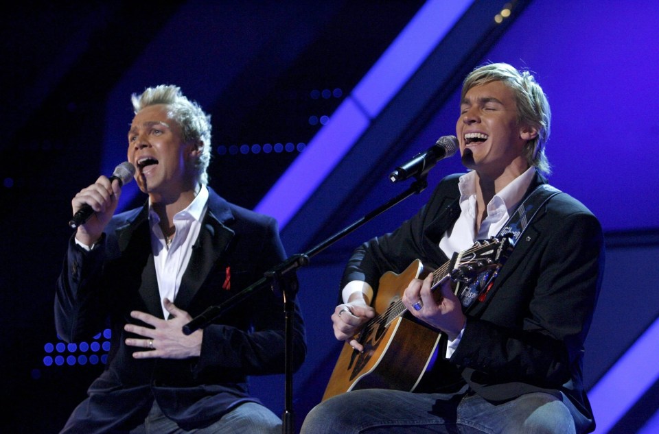 The brothers shot to fame in 2005 on the second series of X Factor