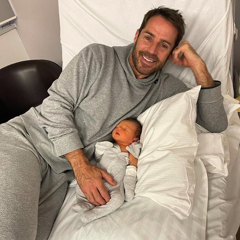 Jamie Redknapp shared a photo of his son