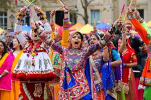  Diwali is an annual festival of light celebration that is commemorated all over the world (Credit: Steve Taylor/SOPA Images/ZUMA Wire/Alamy Live News)