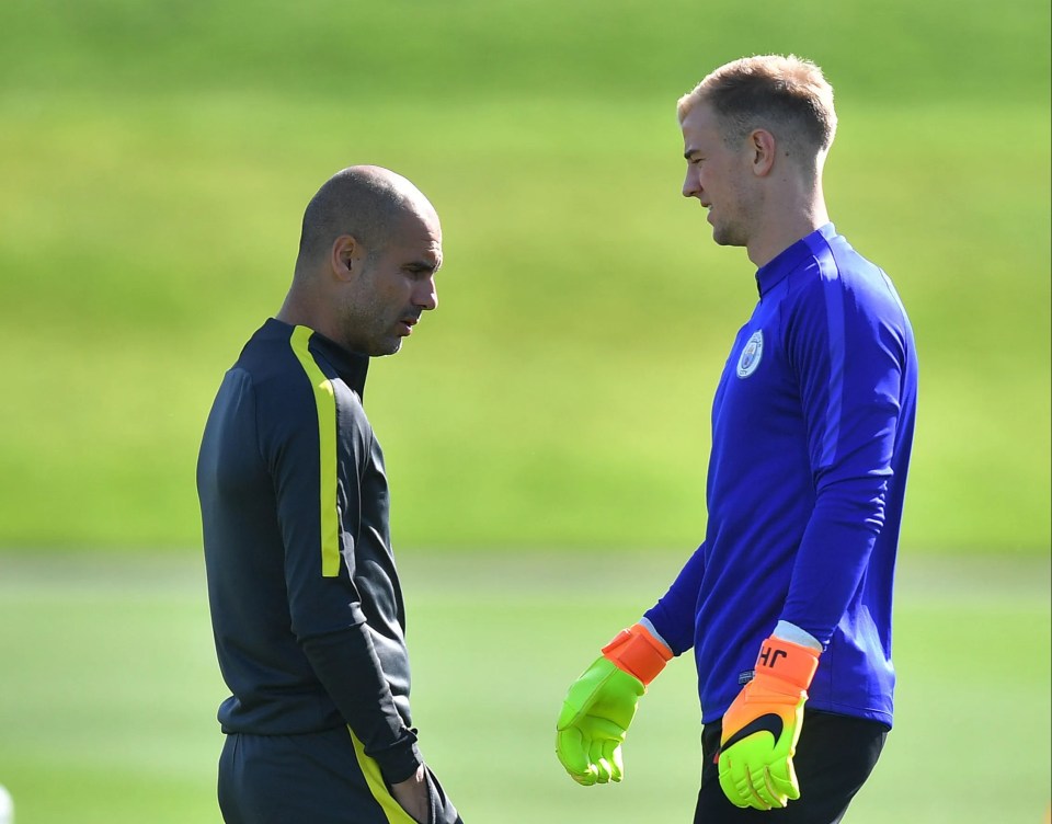 Joe Hart was shipped out after the Spaniard took over at the Etihad