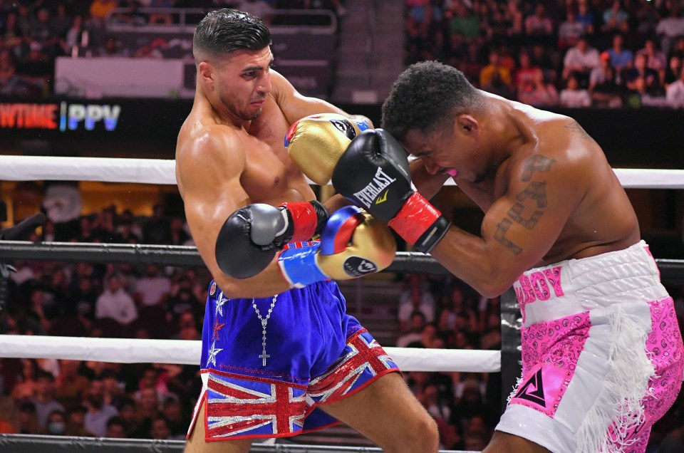 Tommy Fury beat Jake Paul's sparring partner Anthony Taylor