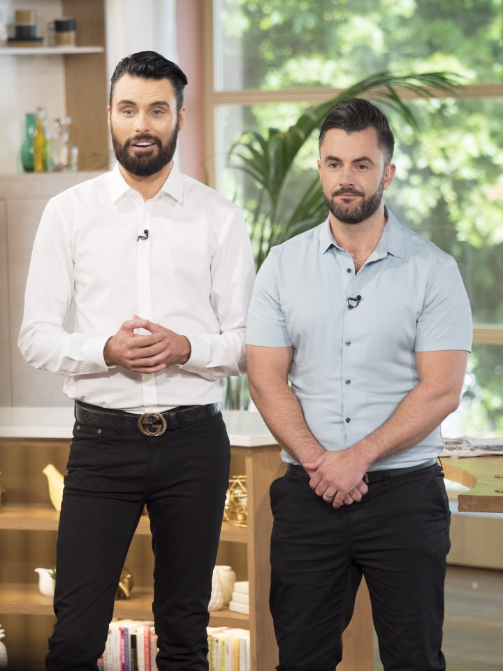 Rylan with ex husband Dan Neal