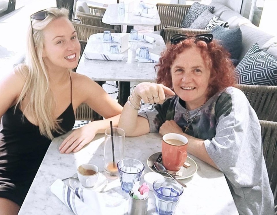 Jorgie and her mum Julie