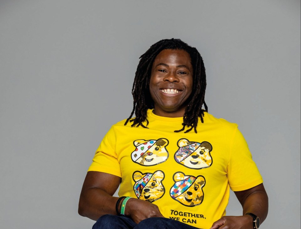 Ade Adepitan will be co-hosting this years Children in Need