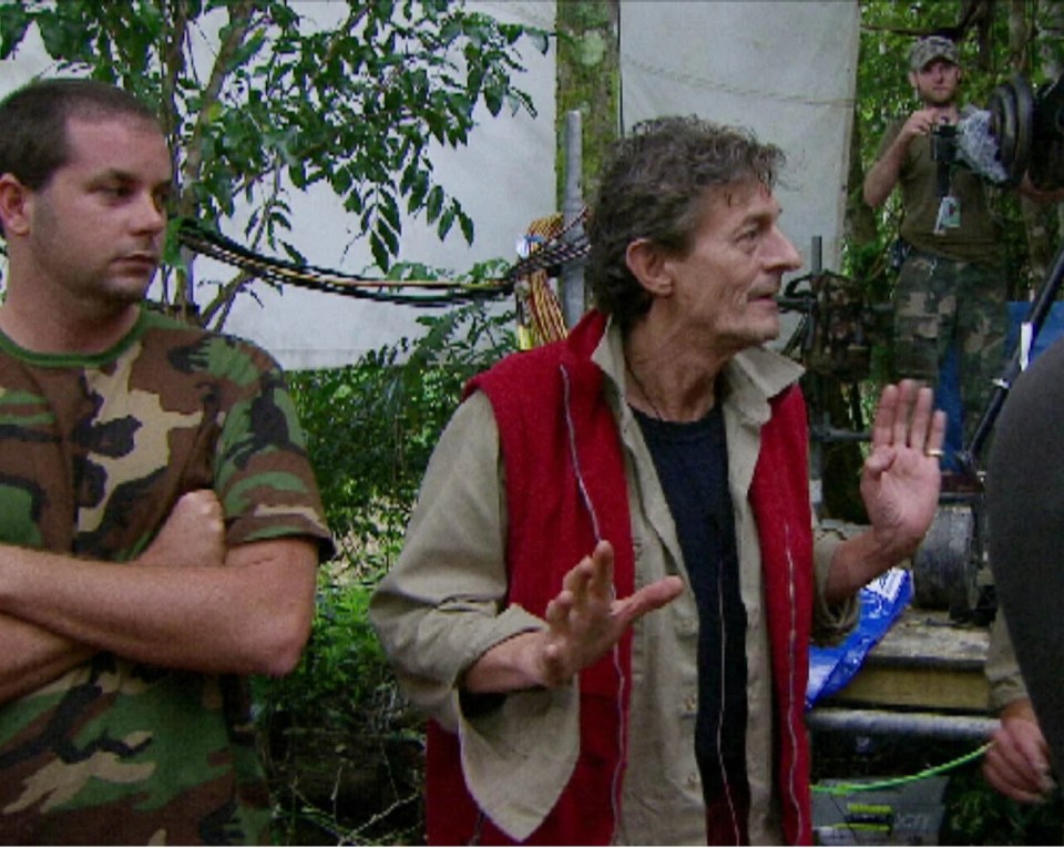 Nigel Havers objected to being electrocuted in a Bushtucker Trial