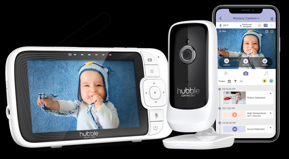 A baby monitor with a video can give parents peace of mind - and save you keep running up and down the stairs