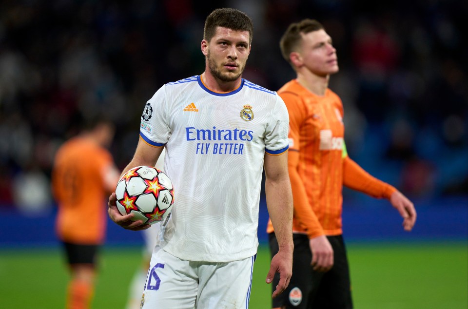 Real Madrid striker Luka Jovic is a reported target for Arsenal in the winter transfer window