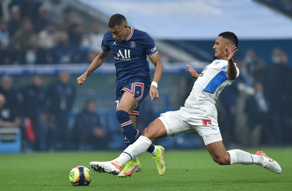 Saliba was in superb form against Kylian Mbappe, Lionel Messi and Neymar in a 0-0 draw with PSG last month