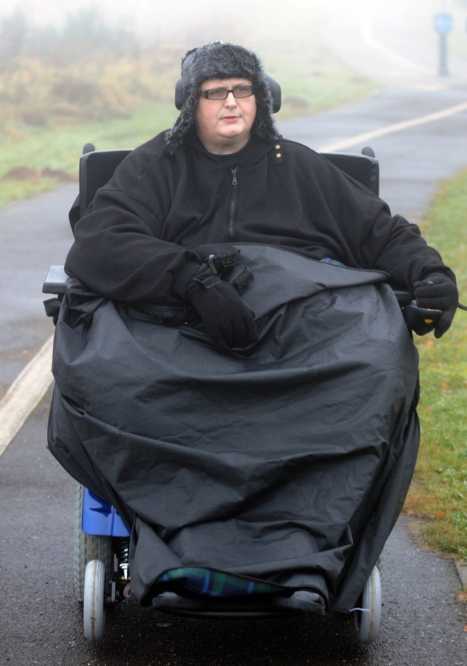 The former postie may never walk again