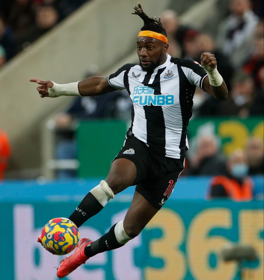 Saint-Maximin is the first name on the team sheet at St. James' Park