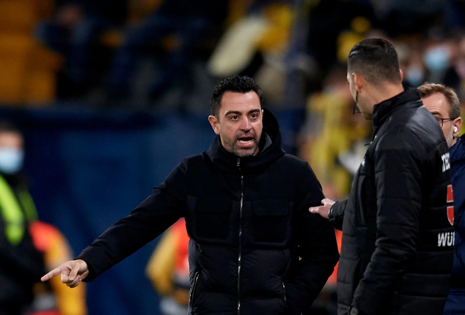 Barcelona boss Xavi was allegedly involved a major tunnel bust-up on Saturday