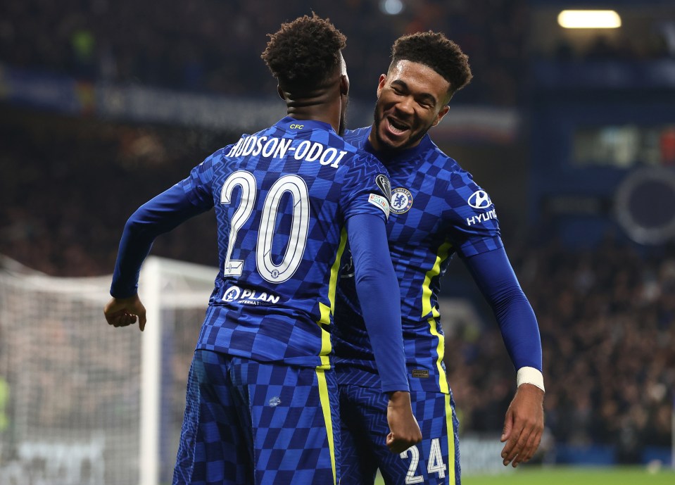 Chelsea's academy stars Reece James and Callum Hudson-Odoi led the way against Juventus