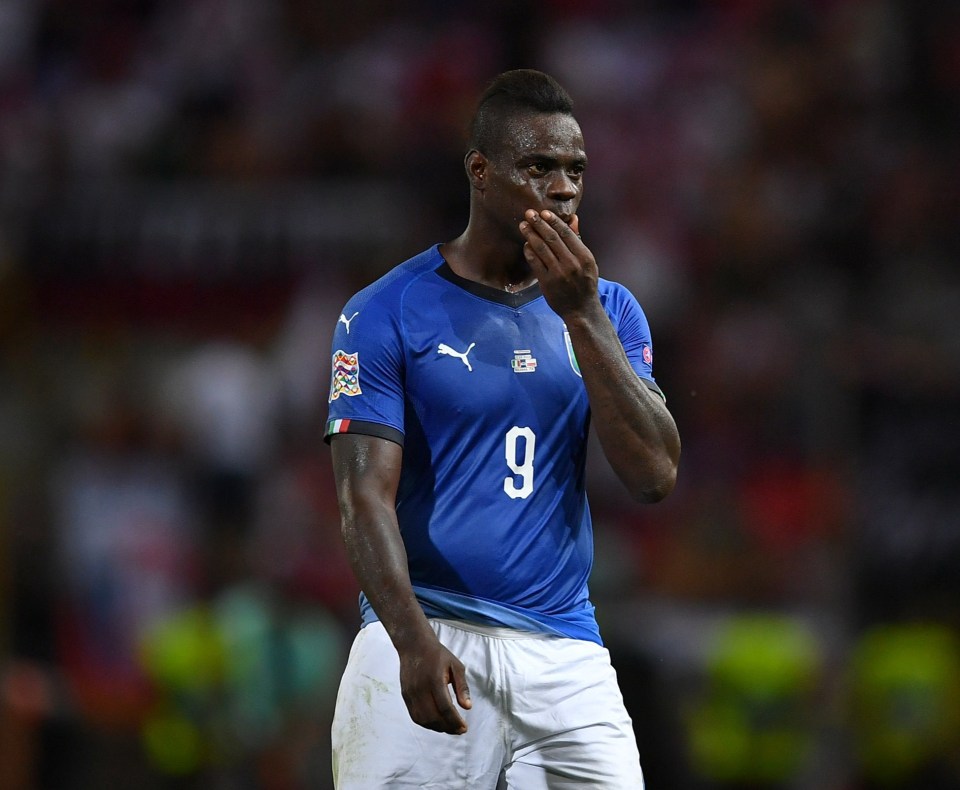 Balotelli's last appearance for Italy came in 2018 against Poland