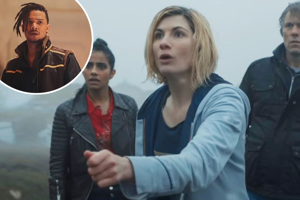 Jodie Whittaker as the doctor in episode two of Doctor Who:Flux War of the Sontarans