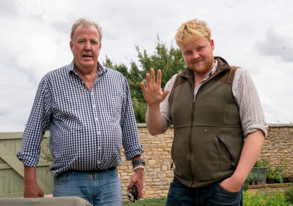 It was brewed with the help of his Clarkson's Farm pal Kaleb