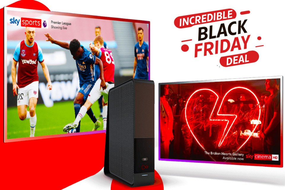 Virgin Media is offering a 43-inch LG TV with some of its TV and broadband bundles this Black Friday