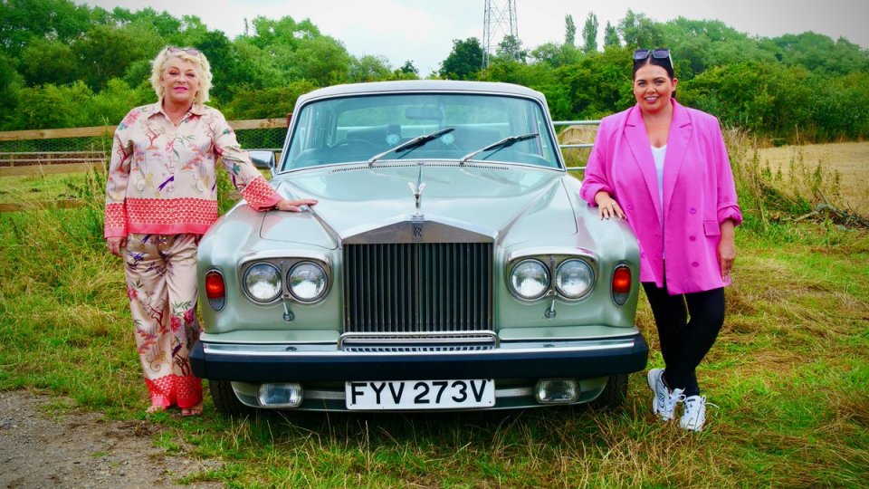 Scarlett Moffatt and Crissy Rock starred on the latest episode of Celebrity Antiques Road Trip