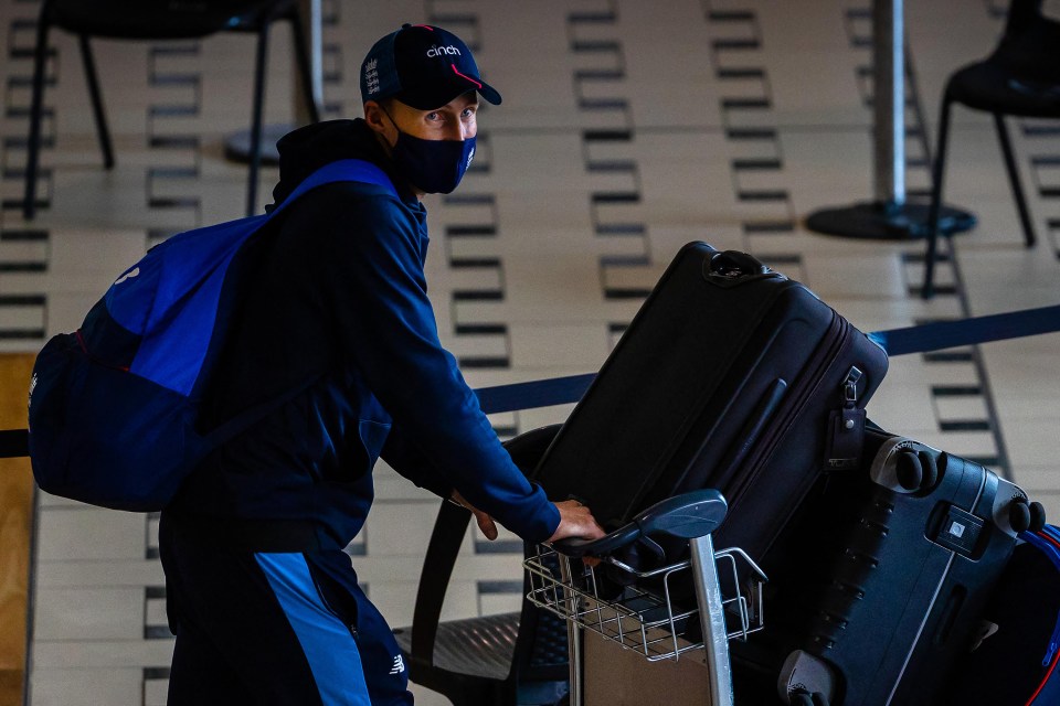 Joe Root has landed in Australia ahead of The Ashes