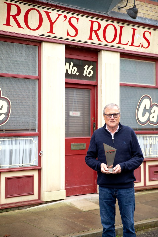 David Neilson also scooped an award