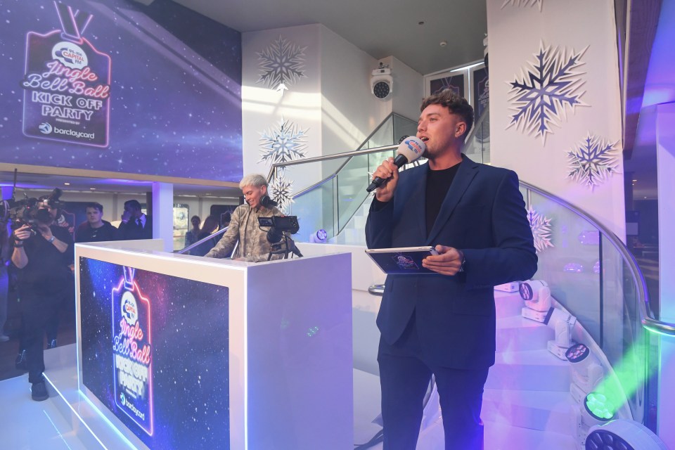 Roman Kemp hosted last night’s launch event