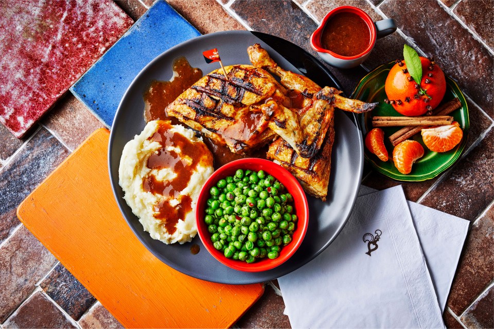 Nando's menu includes Peri-peri gravy