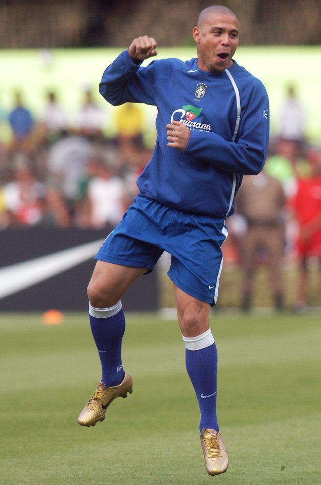 Brazil legend Ronaldo scored a hat-trick of penalties against Argentina in a 2004 qualifier