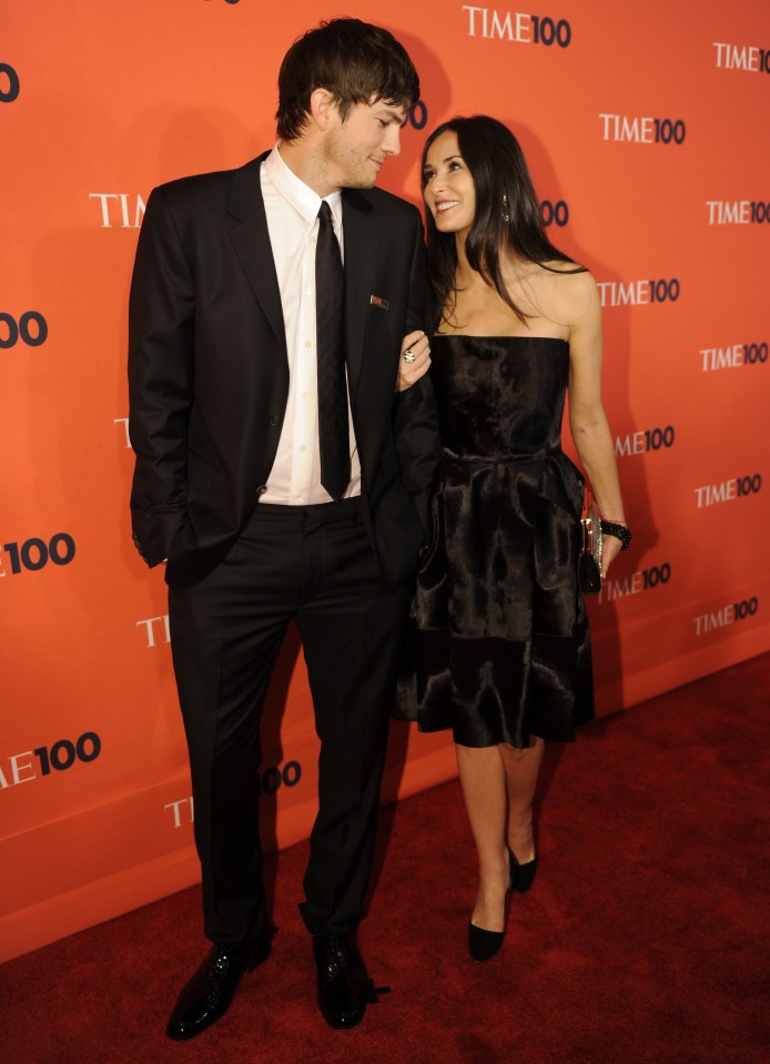 Demi Moore and Ashton Kutcher were together for 10 years