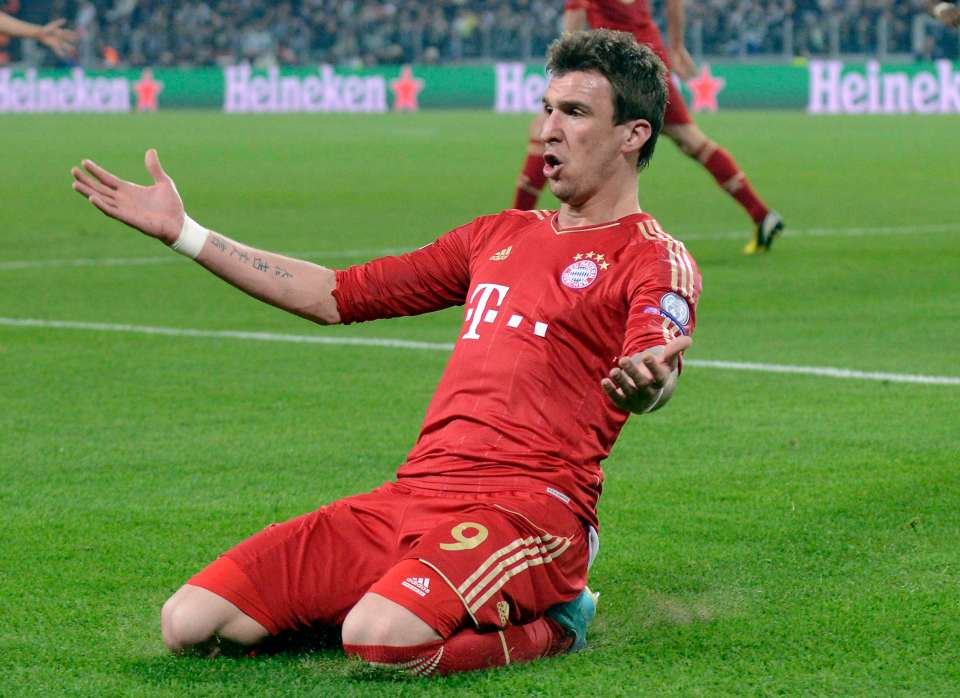 Mario Mandzukic left Bayern Munich after Robert Lewandowksi came in