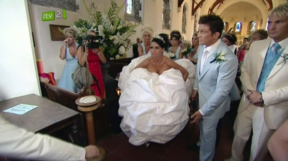 Her wedding to Alex Reid took place in Las Vegas