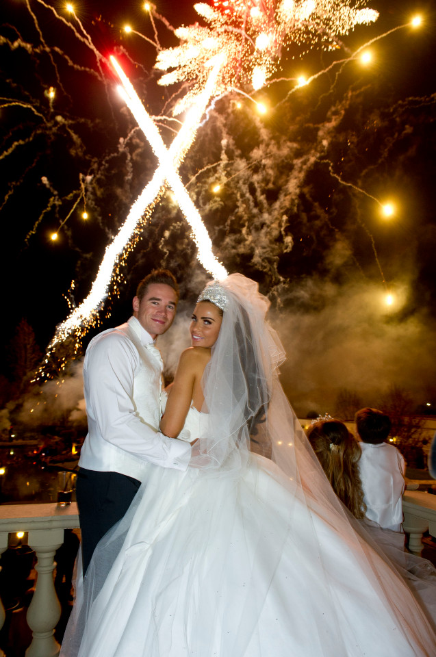 Katie and Kieran said 'I do' for the first time in the Bahamas