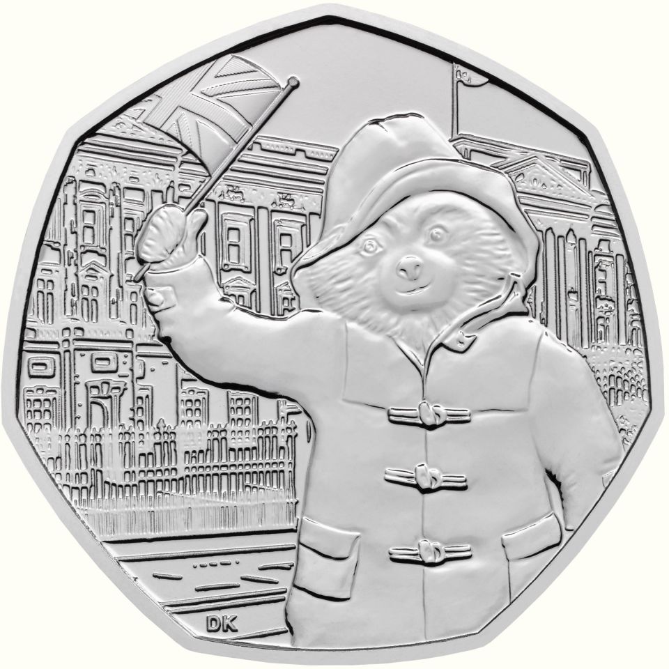 Paddington Bear coins can sometimes sell for much more than their face value - especially if they have an error on