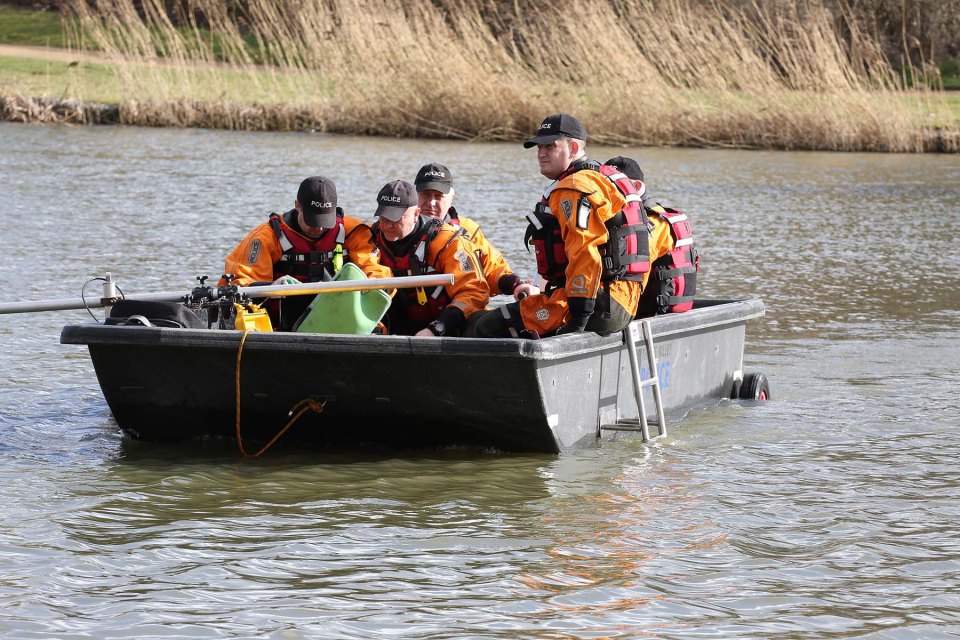 Cops had searched Furzton Lake in 2019