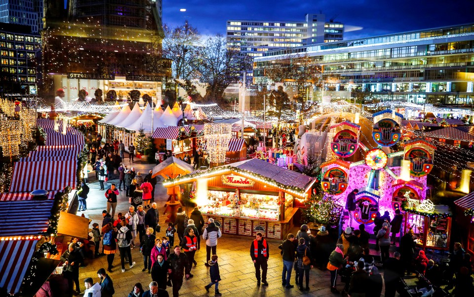 Berlin is one of the most popular market destinations during Christmas