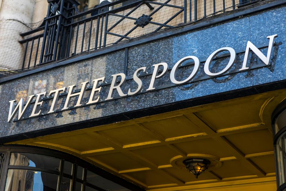 The raunchy trio have been banned for life by Wetherspoons