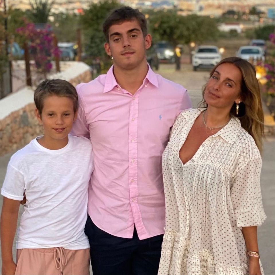 Louise says her two sons are desperate for her to start dating again