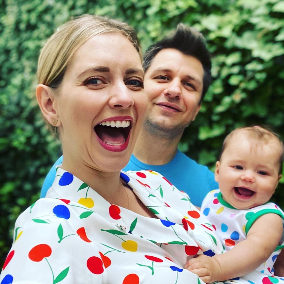 Rachel also has 18-month-old girl Maven with dancer hubby Pasha Kovalev