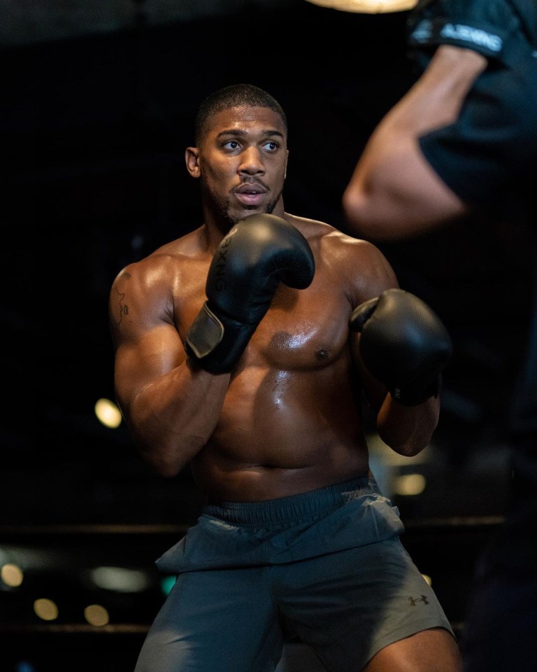 Anthony Joshua's personal fortune has hit the £100m mark