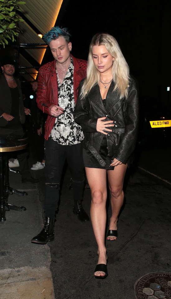 Lottie and Tristan were introduced through friends and dated for four months