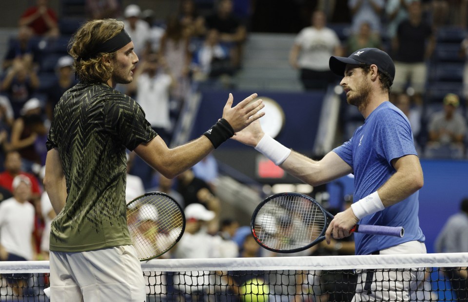 Murray shakes hand with Tsitsipas but wasn't happy with his Greek rival