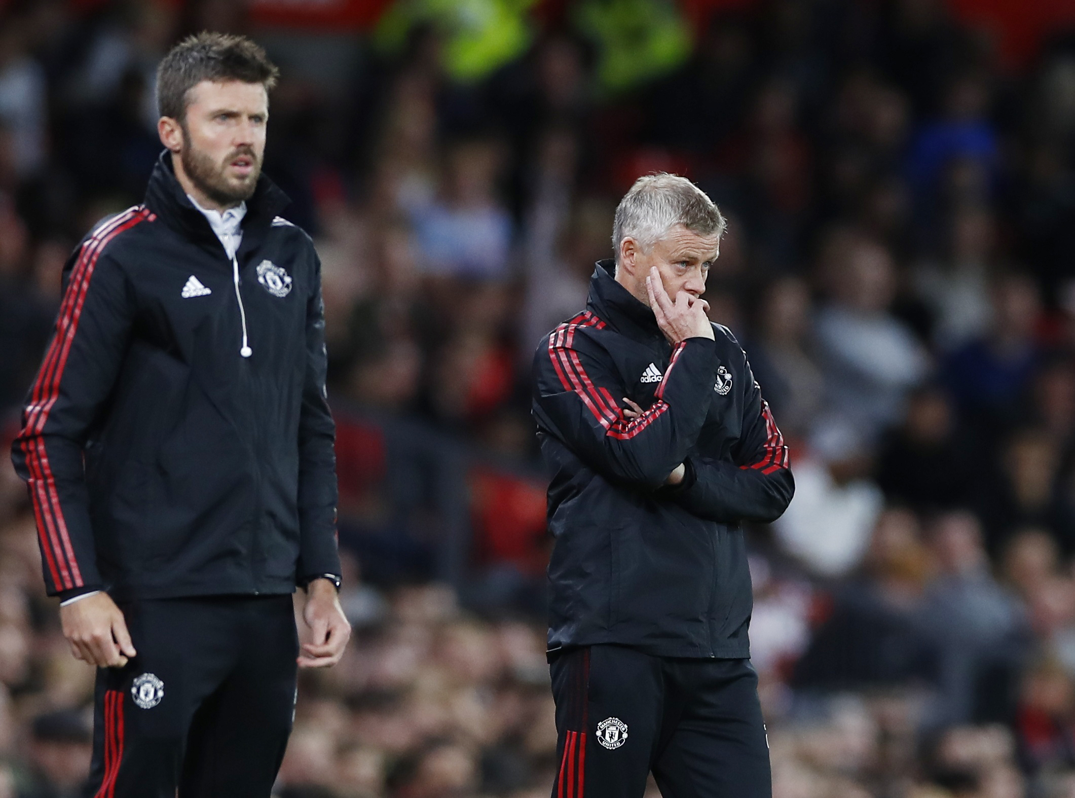 Manchester United interim manager Michael Carrick has replaced Ole Gunnar Solskjaer for now