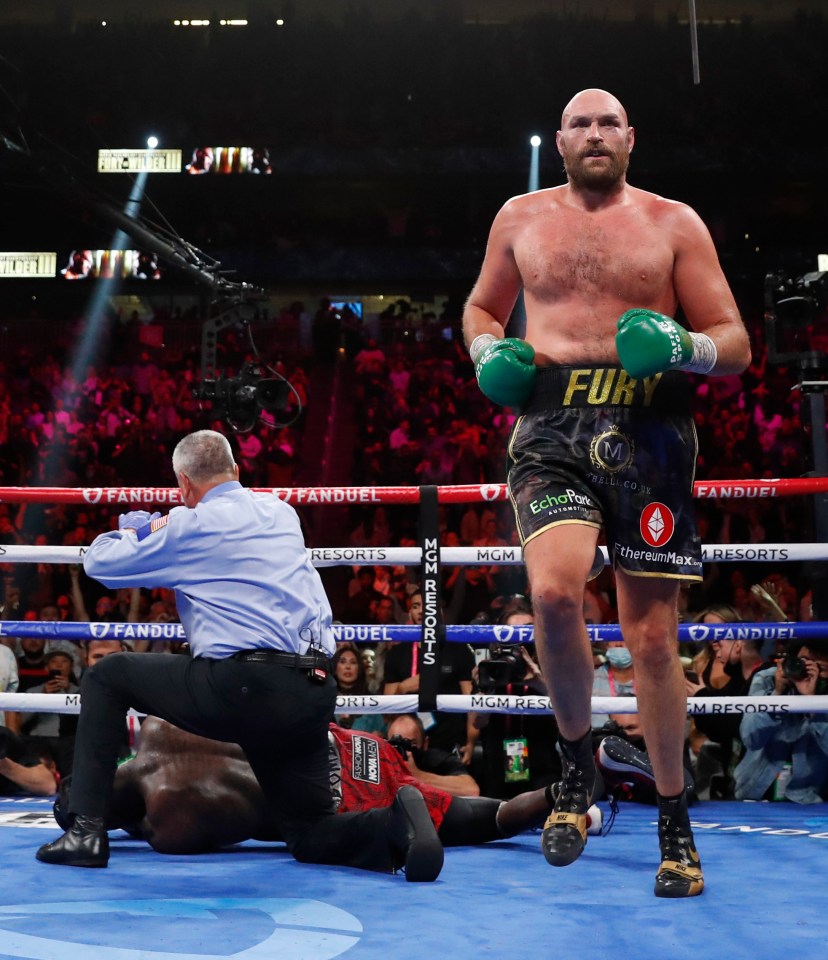 Tyson Fury most recently knocked out Deontay Wilder