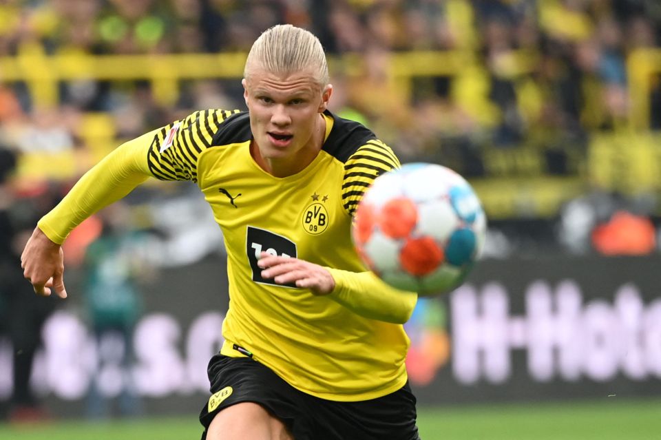 Haaland is set to leave Dortmund in the summer as Europe's top clubs battle to sign him