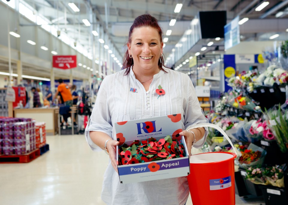 Anne-Marie Cobley says: 'With the Poppy Appeal you really know the money is going to the right place'