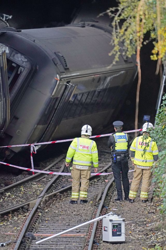 A student aboard one of the trains has told of the terrifying moment the carriage filled with black smoke