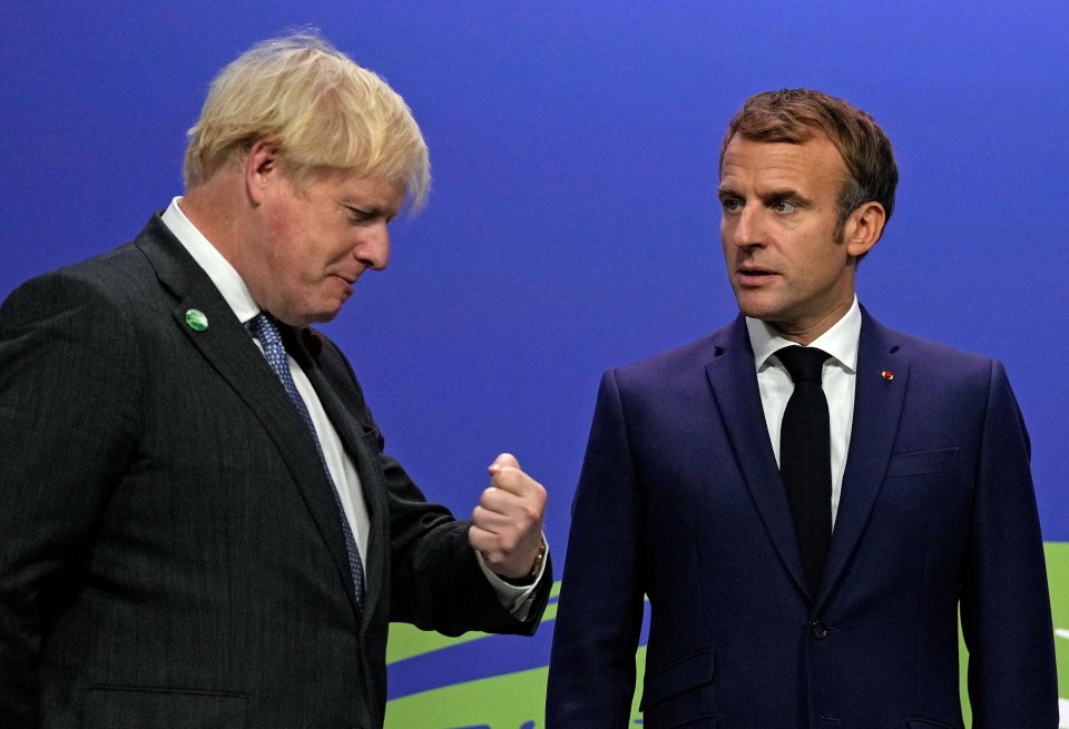 Britain can no longer be held to ransom by spiteful antics of puerile Macron